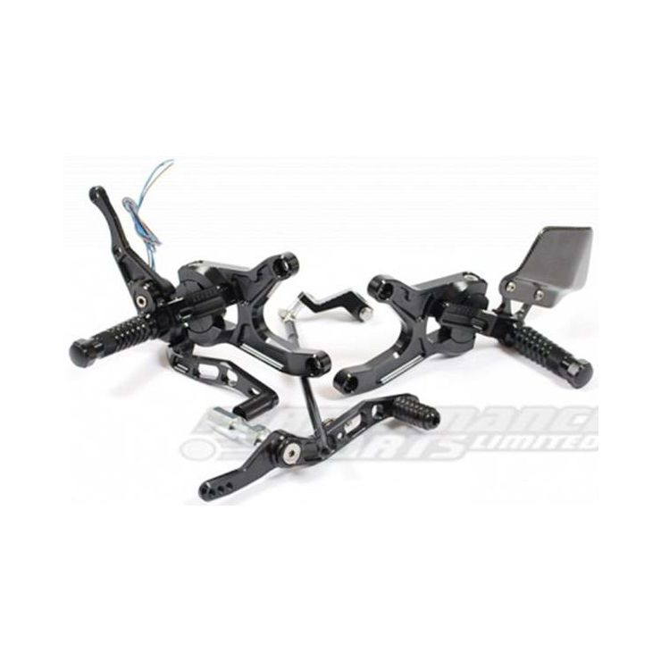 Yamaha YZF R1 0708 Gilles VCR Adjustable Rearsets Moore Speed Racing